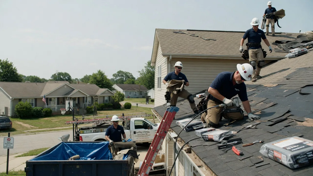 Roof Replacement in Romulus, MI near me